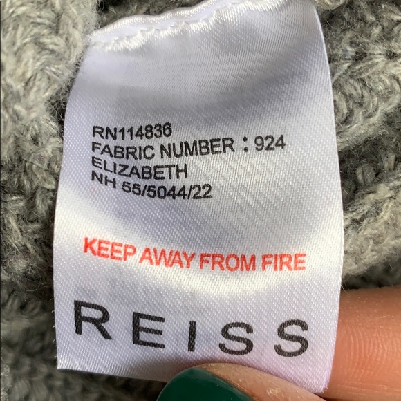 Reiss Oversized Short Sleeve Sweater - Picture 6 of 8